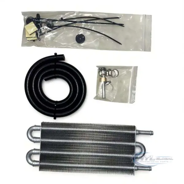 JF011E RE0F10A CVT Transmission Oil Cooler Kit with Hose & Mounting Accessories for Nissan Mitsubishi