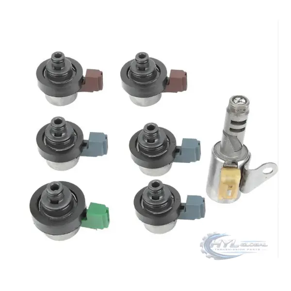 4EAT Transmission Solenoid Valve Kit 7Pcs 31705-AA440 for Subaru Forester Outback 2.4L 2.5L
