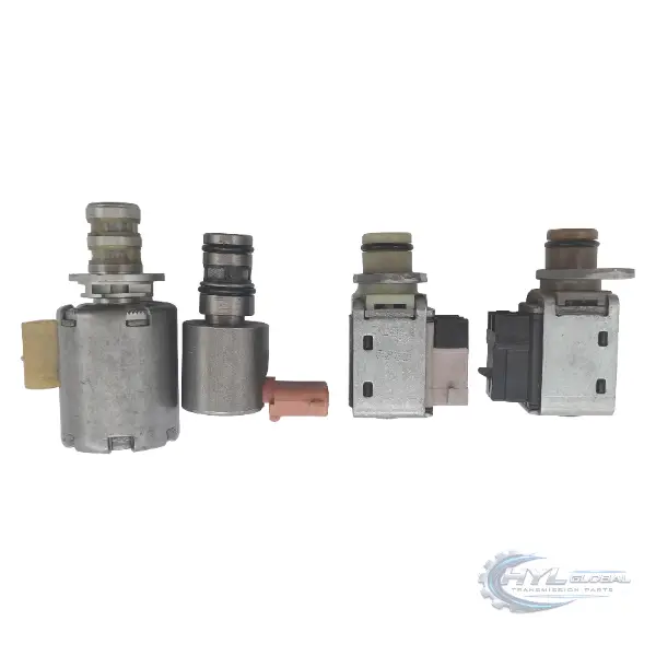 4L80E Transmission Solenoid Valve Kit 4Pcs/Set Remanufactured Gearbox Solenoid for Chevrolet GMC